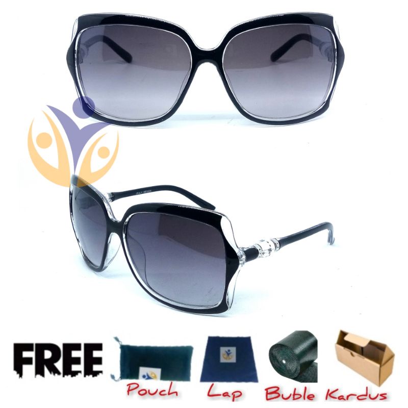 Kacamata hitam wanita uv protection