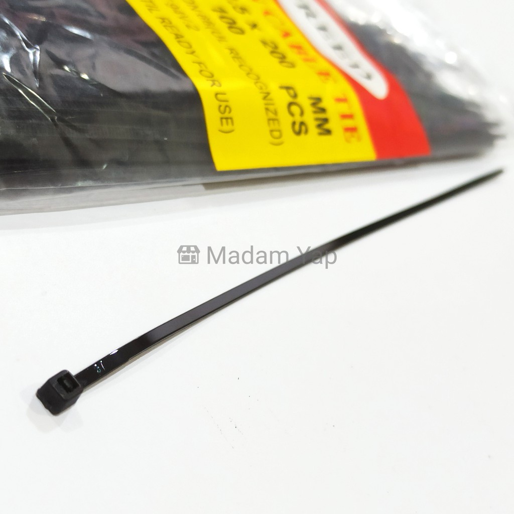 Kabel Ties Tis 30 cm - Nylon Cable Tie - Kabel Pengikat Pengait