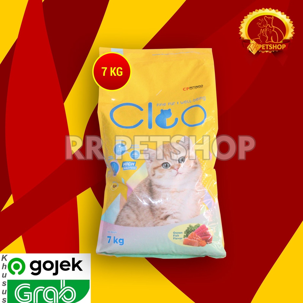 [GOSEND] Makanan Kucing Cleo Kitten 7kg Cat Food Junior 7 kg