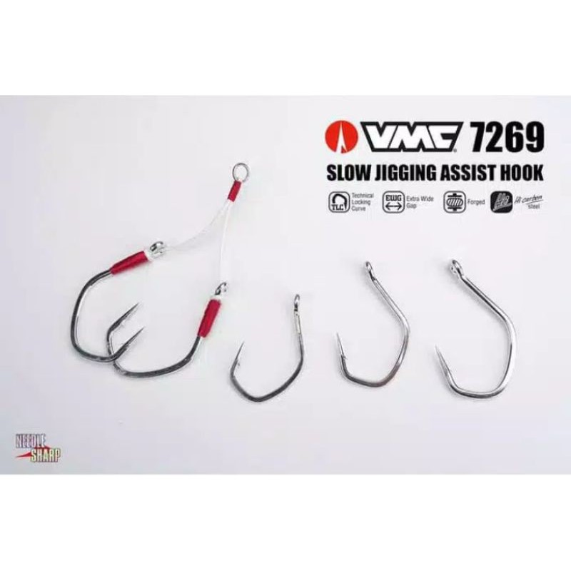 Hook VMC 7269 3/0 4/0 5/0 6/0 7/0 per pcs