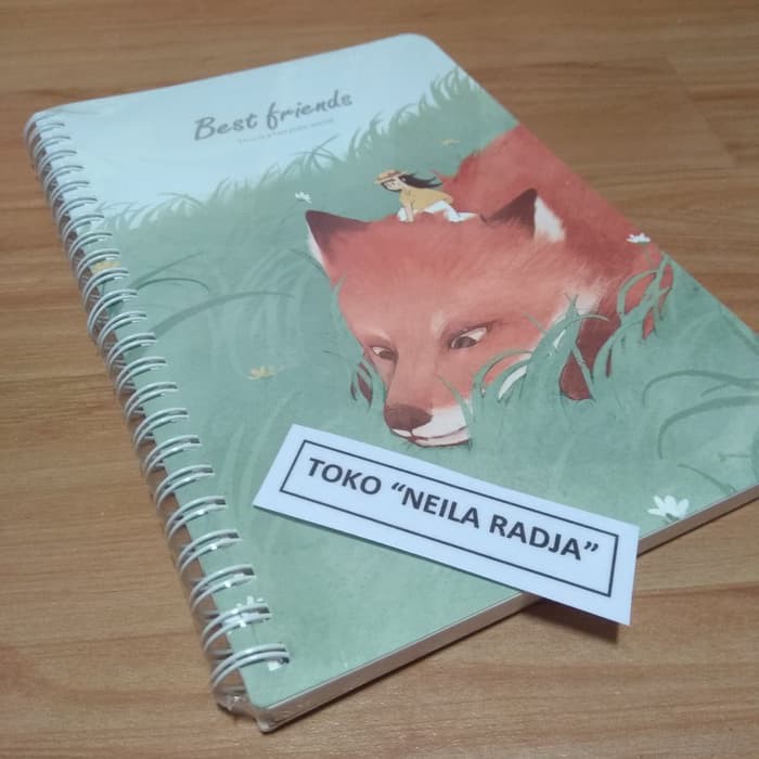 

Buku Tulis A5/Note Book A 5/Panmomo/Best Friend Animal Spiral Notebook A5/Buku Tulis