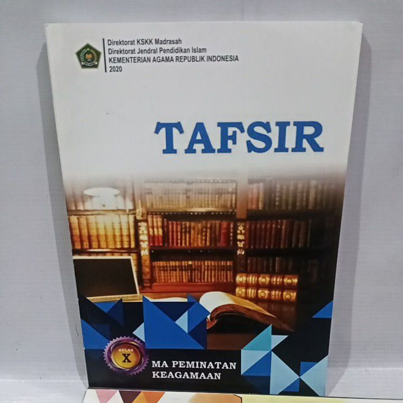 

buku tafsir kelas 10 madrasah Aliyah peminatan keagamaan