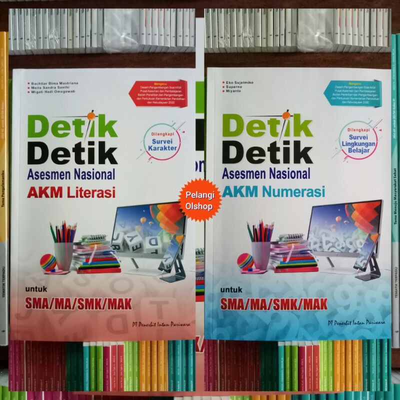 Jual BUKU DETIK DETIK ASESMEN NASIONAL AKM LITERASI DAN AKM NUMERASI 