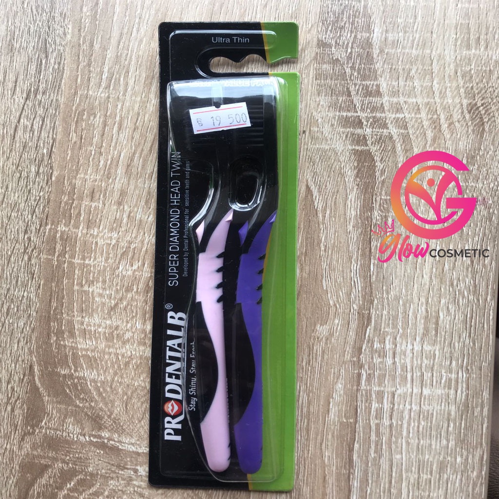 PRODENTAL B SIKAT GIGI SUPER DIAMOND HEAD TWIN ULTRA THIN TOOTHBRUSH