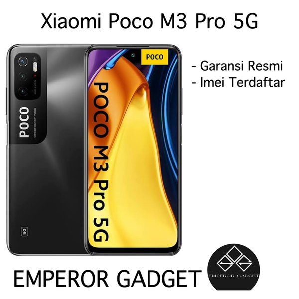 Xiaomi Poco M3 Pro 5G NFC Ram 4-64 GB Resmi