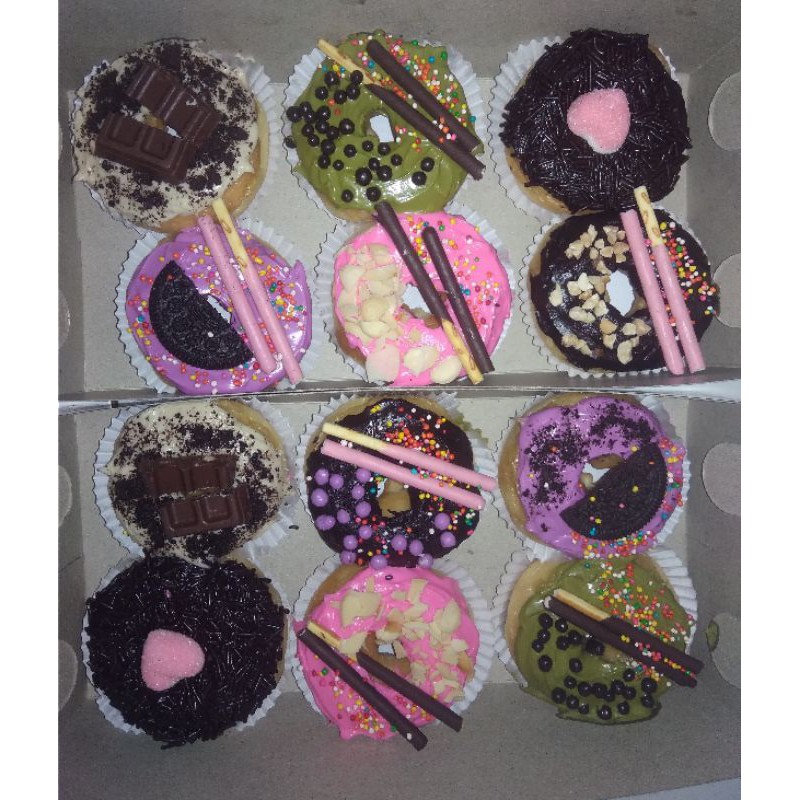 Donat Topping Mini isi 6 Pcs