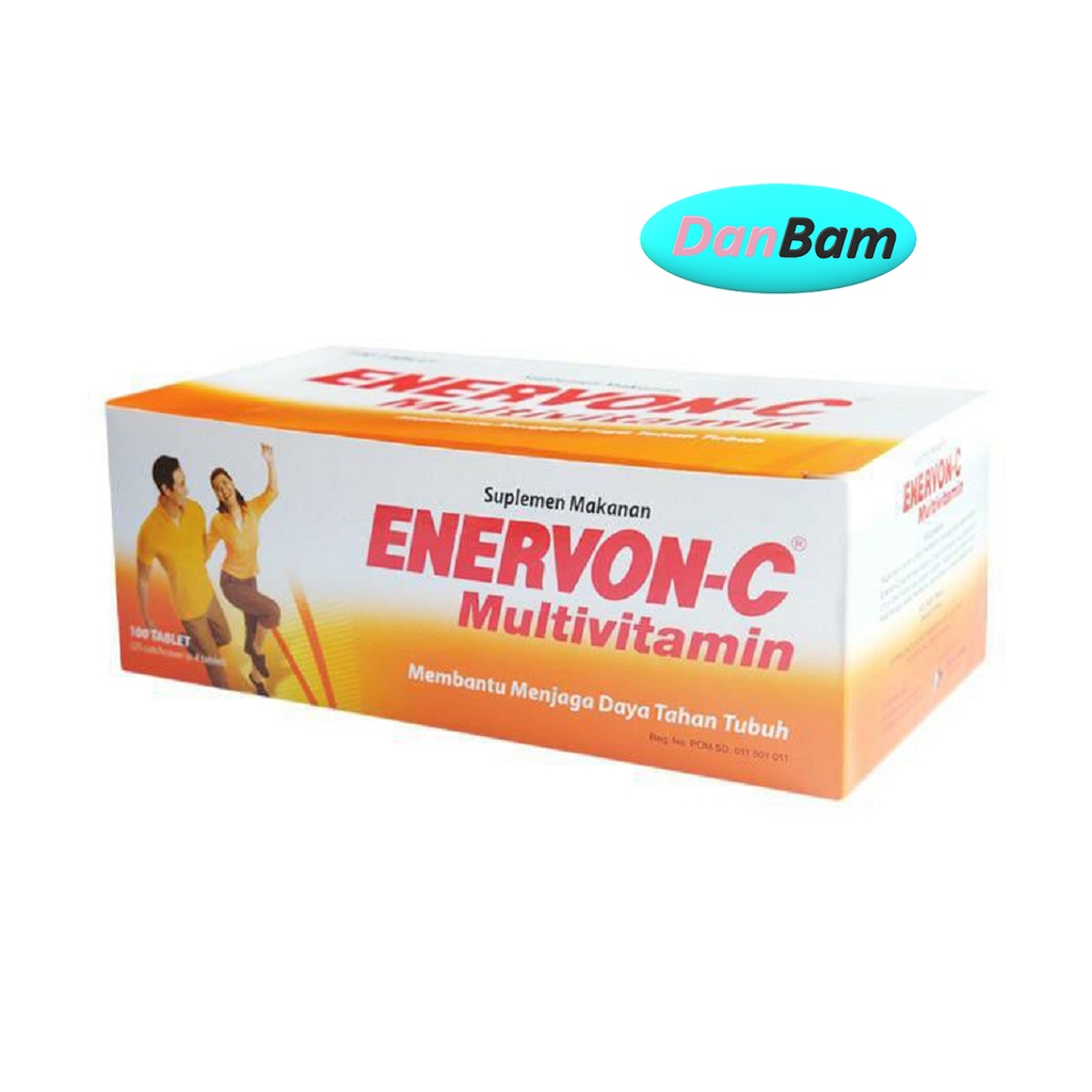 ENERVON C ISI 100 TABLET STRIP BOX MULTIVITAMIN VITAMIN C