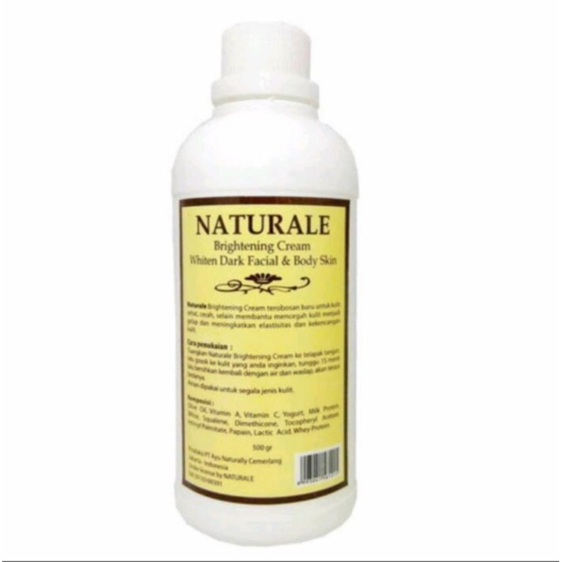 NATURALE Bleaching Cream