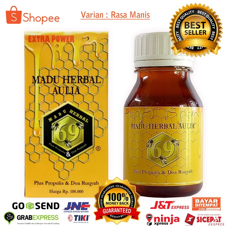 Madu Hitam Pahit Herbal 69 Propolis Doa Ruqyah