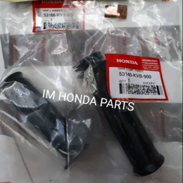 Handrip grip selongsong gas beat spacy Vario 110 cw karbu original