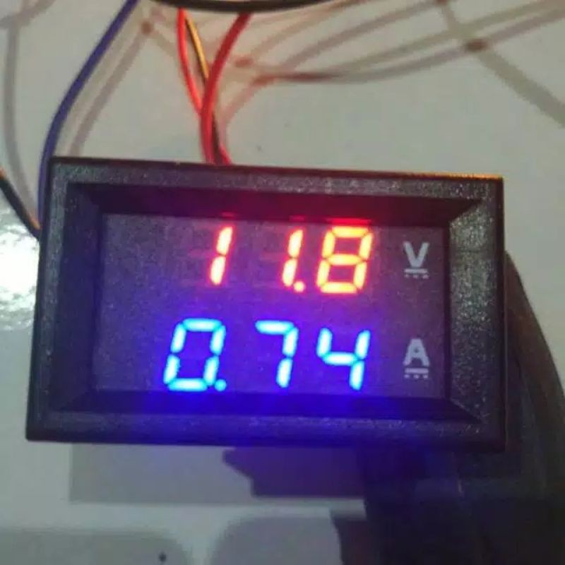 volt ampere meter digital 0-100 VOLT DC 10 AMPERE