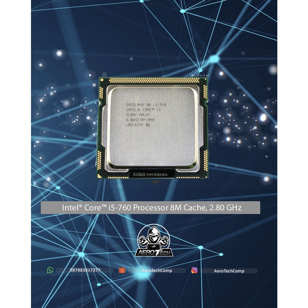 Intel® Core™ i5-760 Processor 8M Cache, 2.80 GHz Jos Gandos