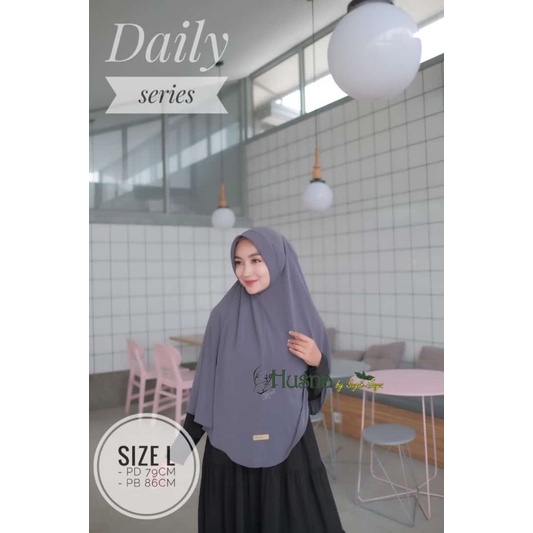 HIJAB HUSNA | Hijab DAILY (L) Jersey - BERGO HUSNA - JILBAB HUSNA - HIJAB HUSNA - KERUDUNG HUSNA - H