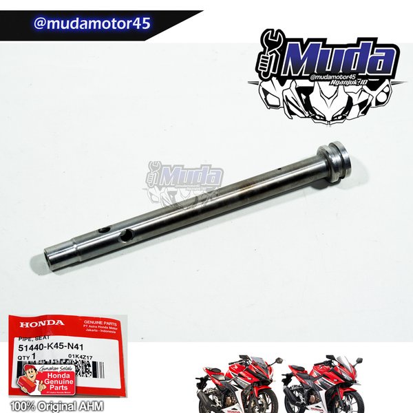 PIPA SULING AN SHOCK BREAKER DEPAN ALL NEW CBR150R 51440-K45-N41 G PIPE SEAT SKOK CBR 150 LED