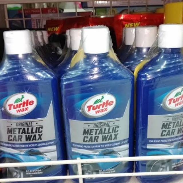 Turtle wax metallic car wax pengkilap mobil dan pelindung wax mobil