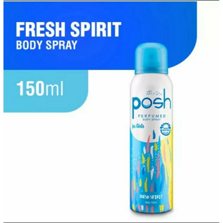 POSH BODY SPRAY MIST PARFUM 150 ML NOT DEODORANT