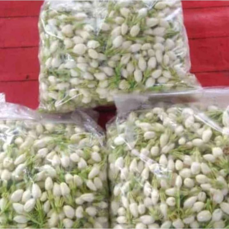 promo bunga melati segar 250 gr kembang melati tabur /ronce promo murah