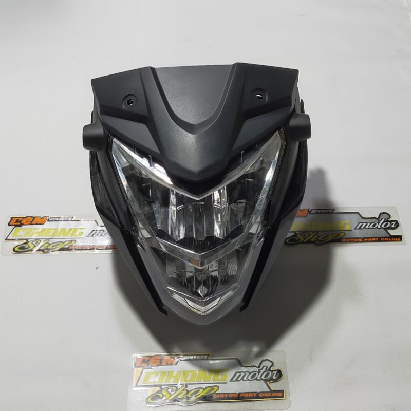 batok kepala+reflektor lampu depan cb 150 r new LED tahun 2015-2021