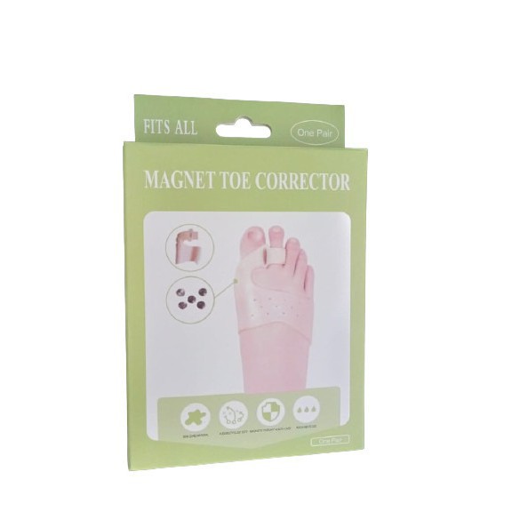 Toe Corrector Magnet - Silikon Terapi Jari Kaki Magnetic