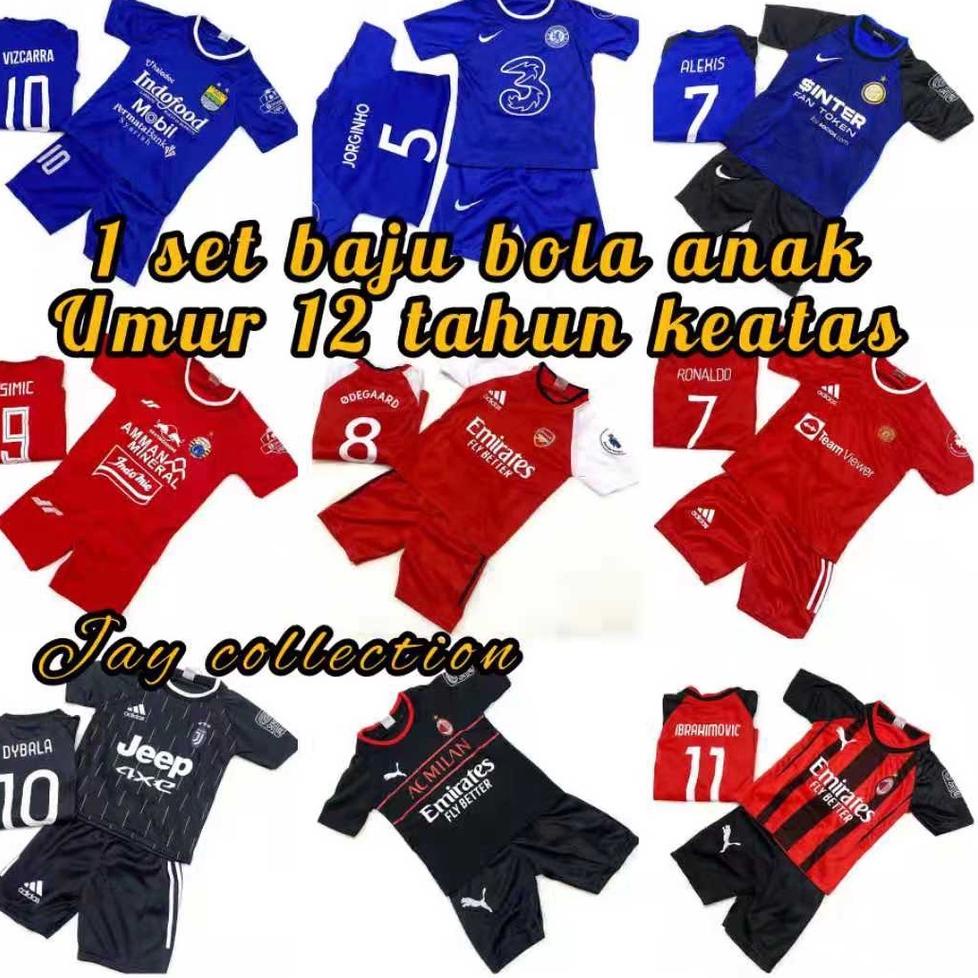 KMN.86839 ▫ / SETELAN BAJU BOLA UNTUK ANAK 12 TAHUN KEATAS2021 / BAJU BOLA ANAK / SET BAJU BOLA LAKI