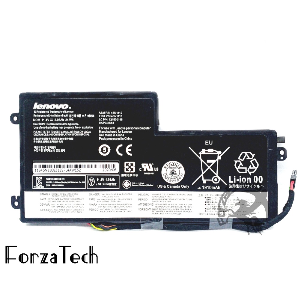 Original Laptop Battery For LENOVO ThinkPad X240S X250S X260 X270 45N1112 45N1113 Internal