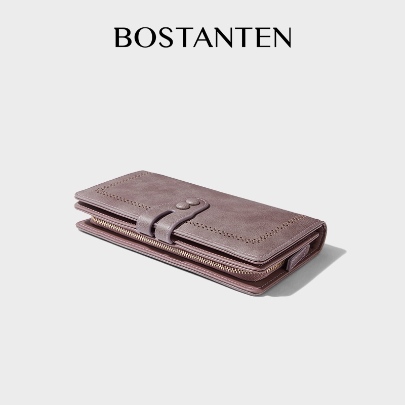 Bostanten Wanita Dompet Dompet Panjang Untuk Dompet Vintage