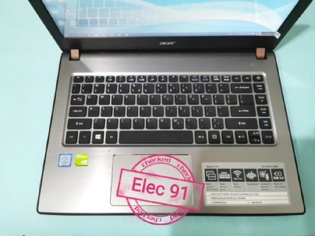 Acer Aspire E5-476G 476 - INTEL CORE i5-8250U-VGA NVIDIA GT MX130 - RAM 4GB - HDD 1TB