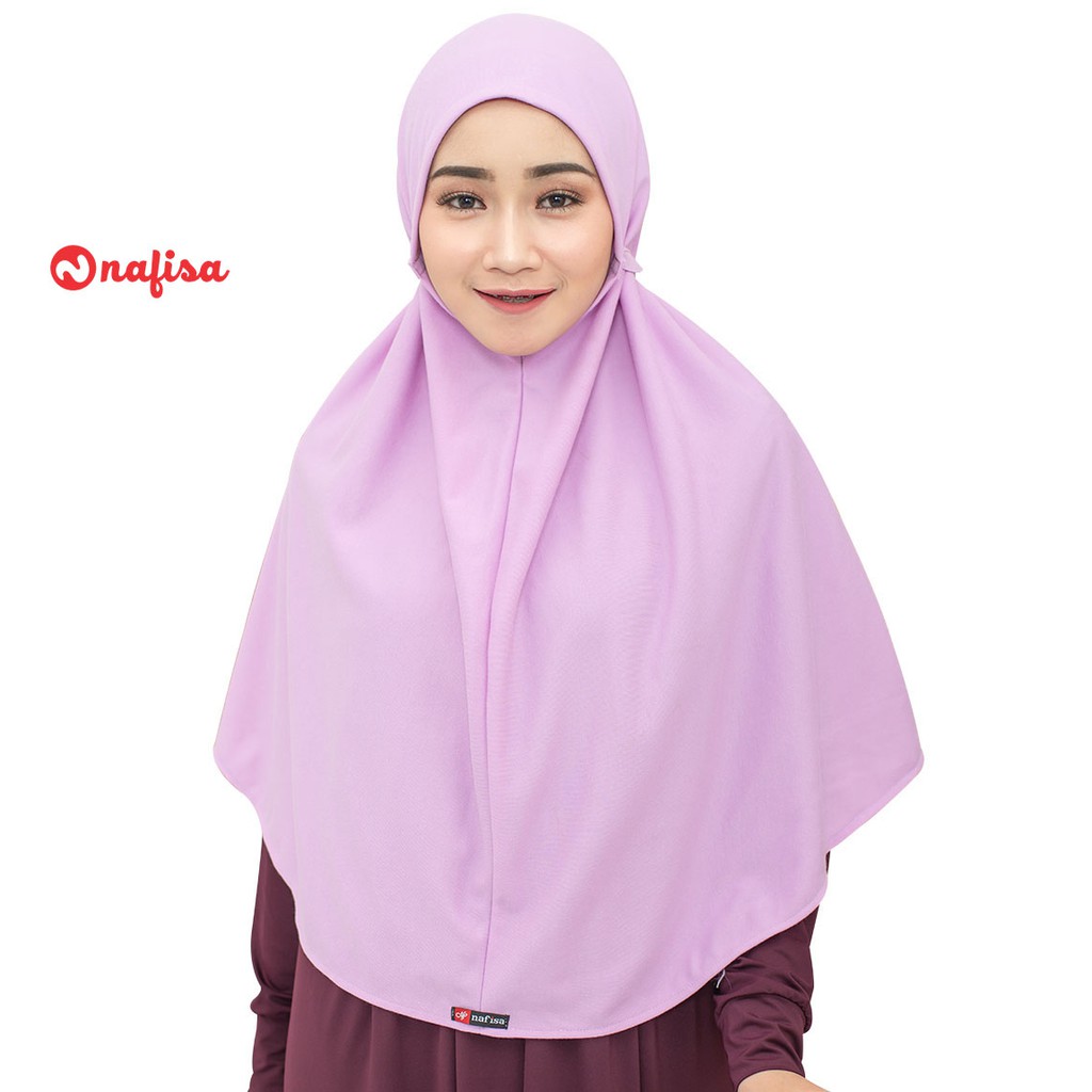 Hijab Instan Kaos Syari Nafisa Hijab At Home | Khimar Tali Jilbab Antem Kerudung Tanpa Pet |Part - 1