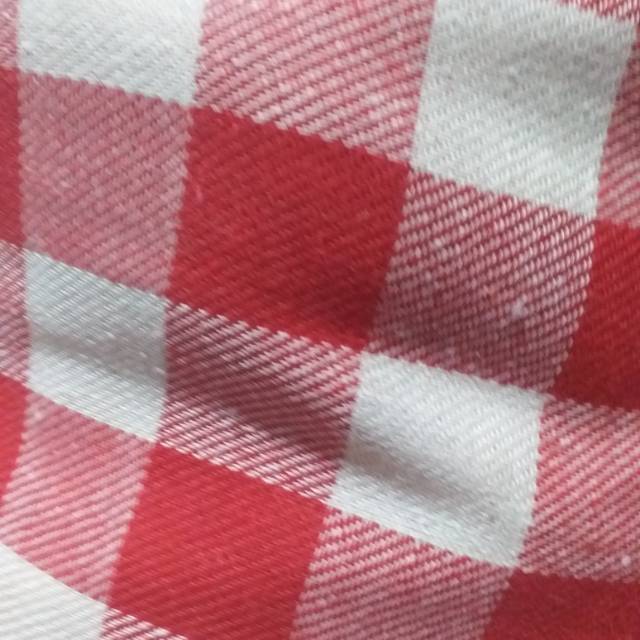 Kain Kemeja Flanel Motif kotak kotak