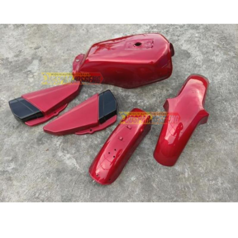 PAKET FULLSET BODY RX KING MERAH MAROON BODYSET RX KING MERAH MAROON