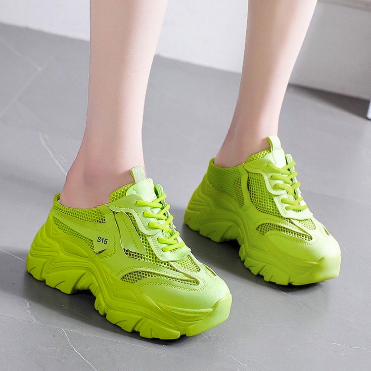 FD Sepatu Sandal Tinggi Wanita Sandal Sepatu Fashion Import Kekinian DI-095