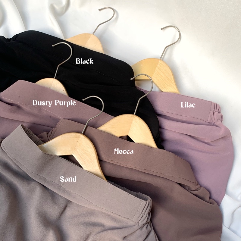 By Choco - Yoona Skirt Rok Ceruty - Rok Kerja Panjang Muslim