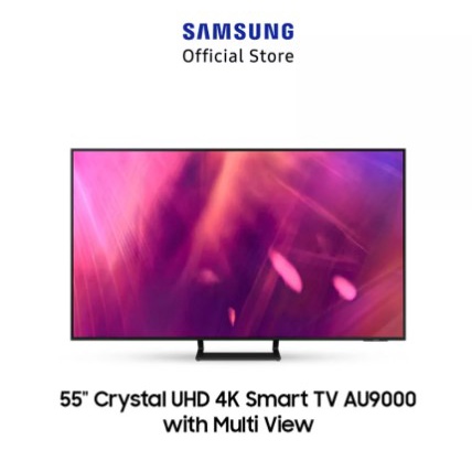 TV Samsung UA55AU9000 Crystal UHD 4K Smart TV 55 Inch-Garansi Resmi