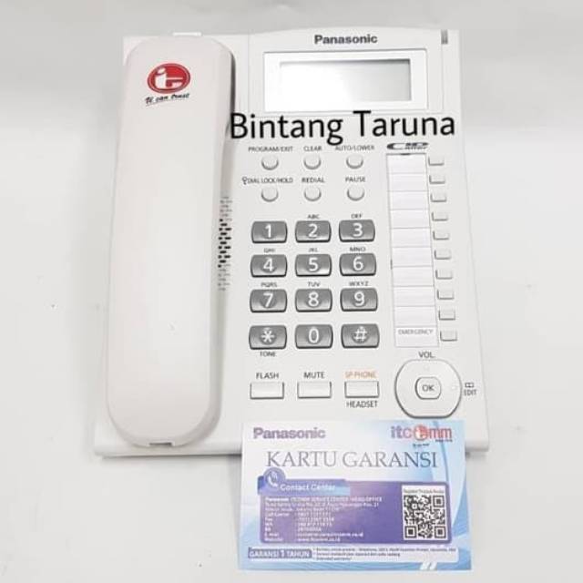 Pesawat Telepon Panasonic KX-TS885ND Telepon Kabel Panasonic KX-TS885 Telfon Panasonic KX-TS885ND