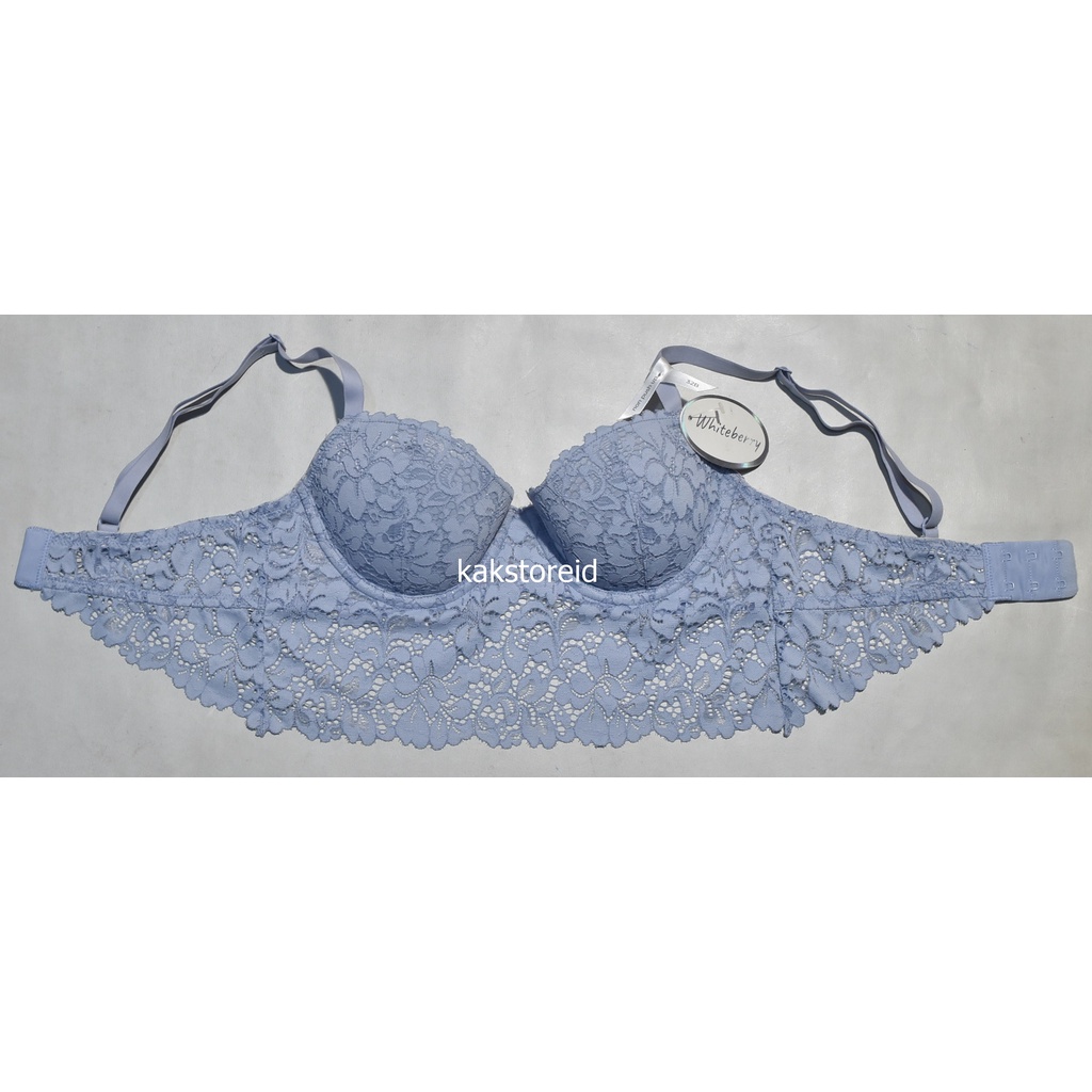 BRA Whiteberry Non Push Up Biru CXO 17 Original Dan Real Picture