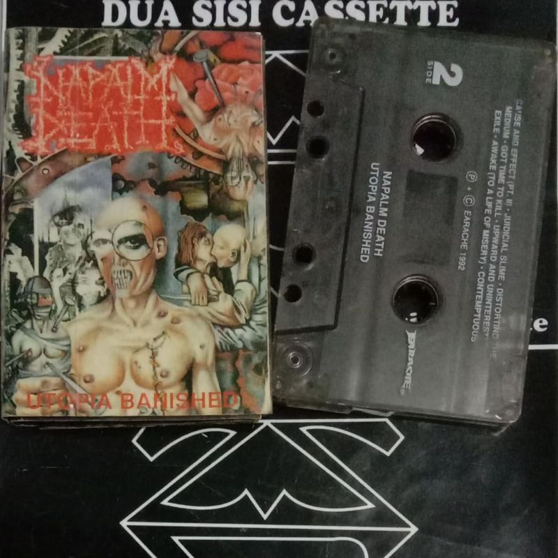 kaset napalm death - utopia undispused