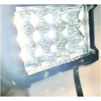 TERMURAH !!! LAMPU TEMBAK SOROT LED CWL 12 MATA CREE 36 WATT 12V 6000K WATERPROOF BB056