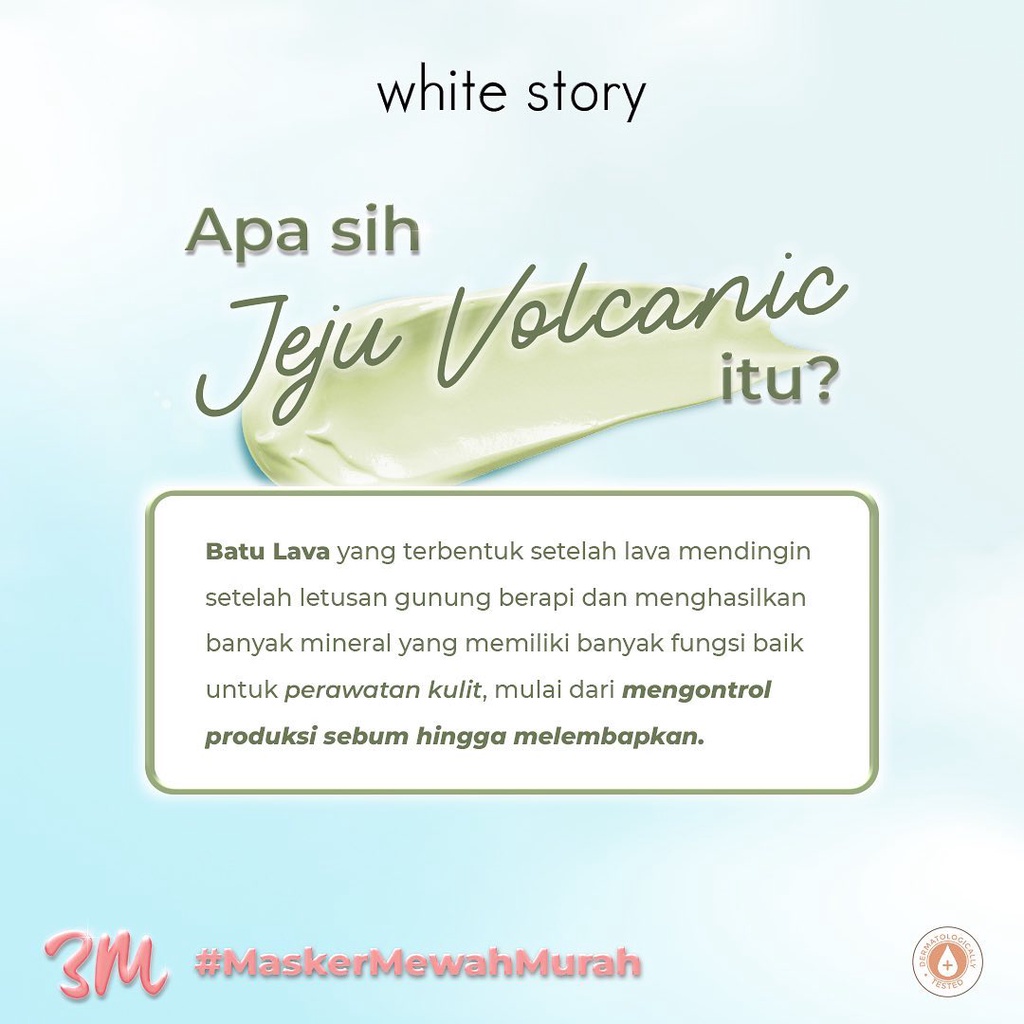 WHITE STORY Jeju Volcanic Acne Clay Mask