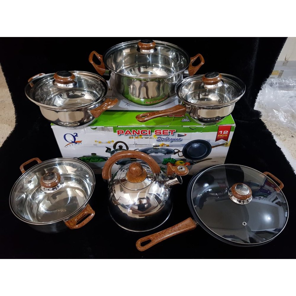 panci set serbaguna Q2 type 8212 Limited