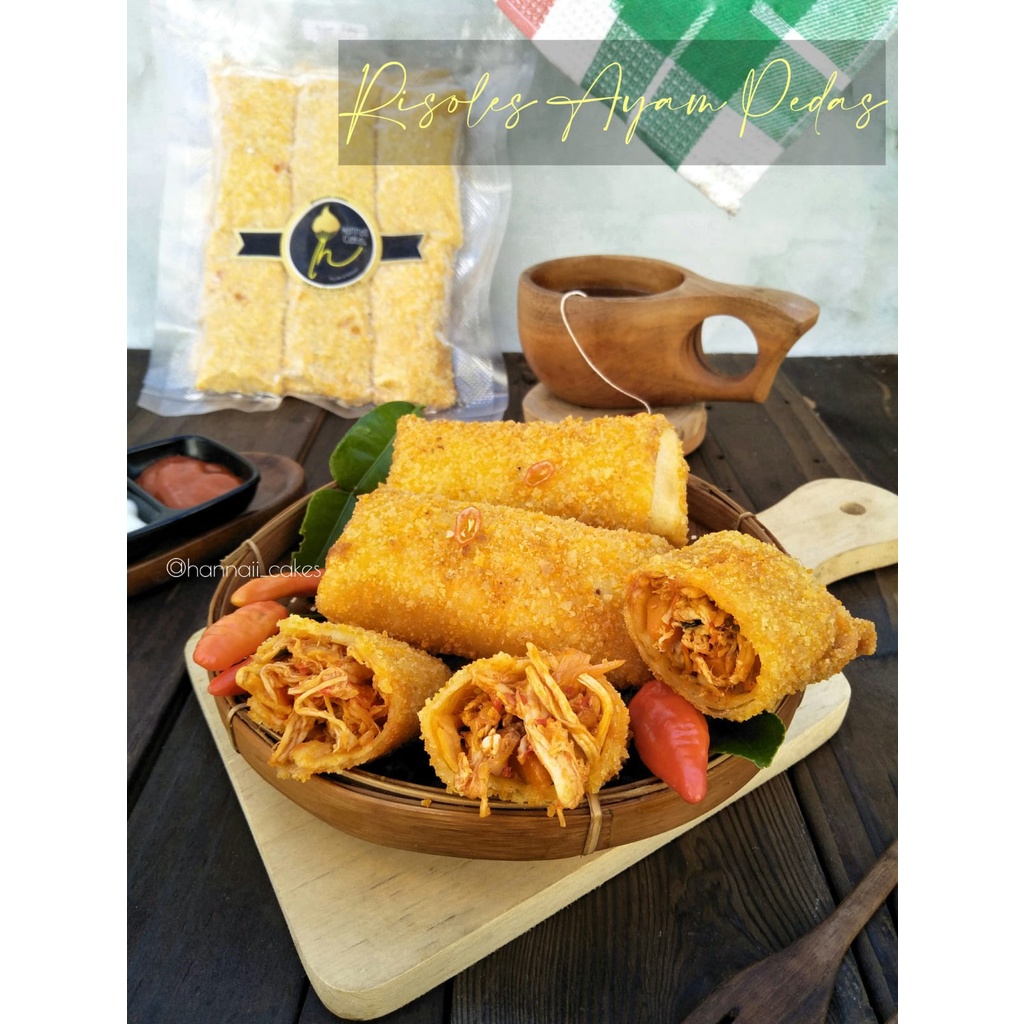 

Risoles Sultan Frozen Ayam Pedas isi 6