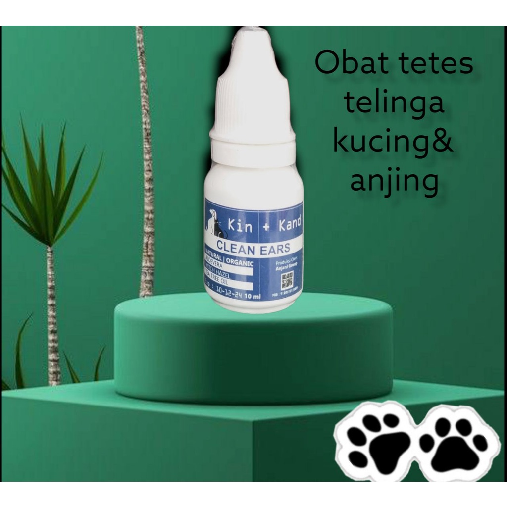 OBAT TETES TELINGA KUCING OBAT RADANG TELINGA KUCING CONGEK BAU BENGKAK LUKA INFEKSI GATAL