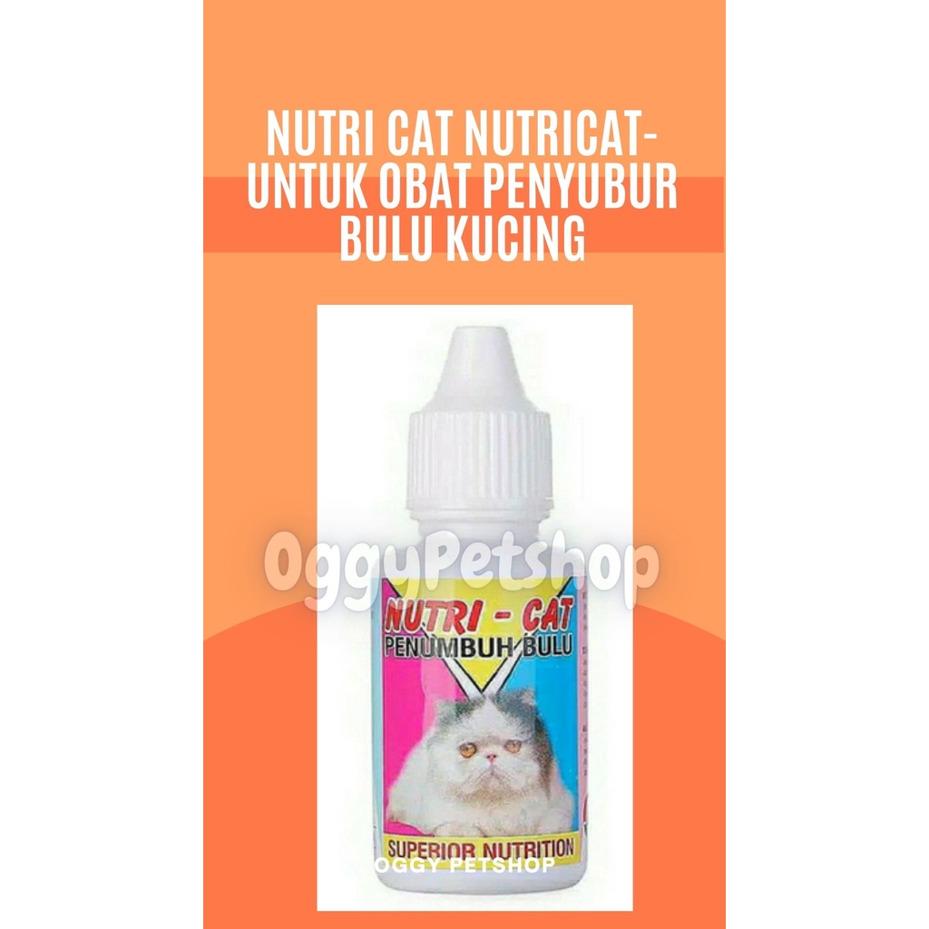 NUTRI CAT Nutricat-Untuk Obat Penyubur bulu kucing