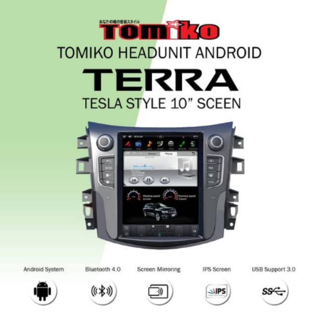 head unit TOMIKO OEM for Nissan Terra Tesla