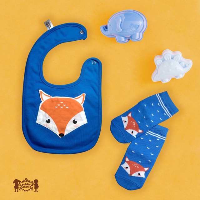 Petite Mimi Socks &amp; Bibs Set - Kaok kaki bayi