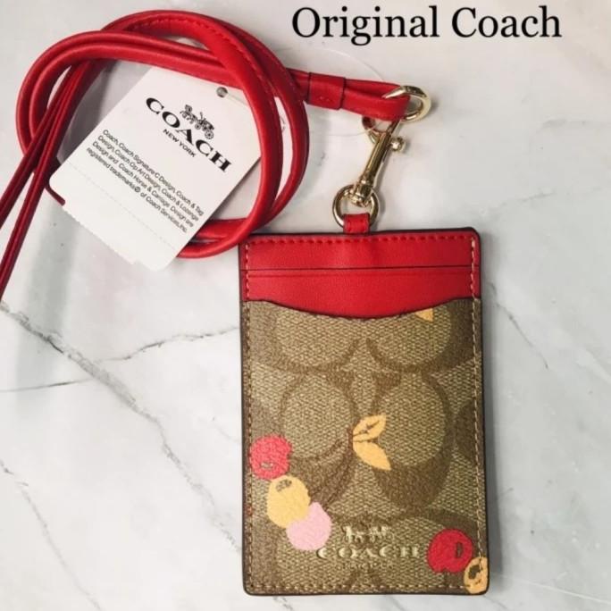 

Office & Stationery | Document Organizer | Original Coach Lanyard Id Black Emboss Limited Edition | Best Seller