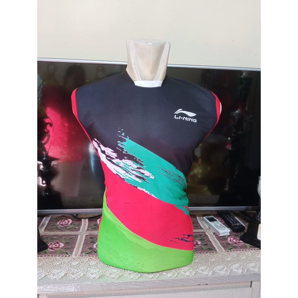 Singlet lining baju badminton printing singlet badminton