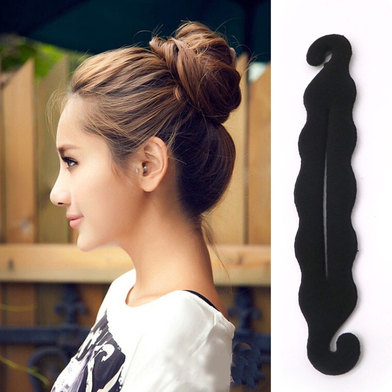 Set Alat Styling Rambut Kepang Twist Braider Elastis Diy Untuk Wanita