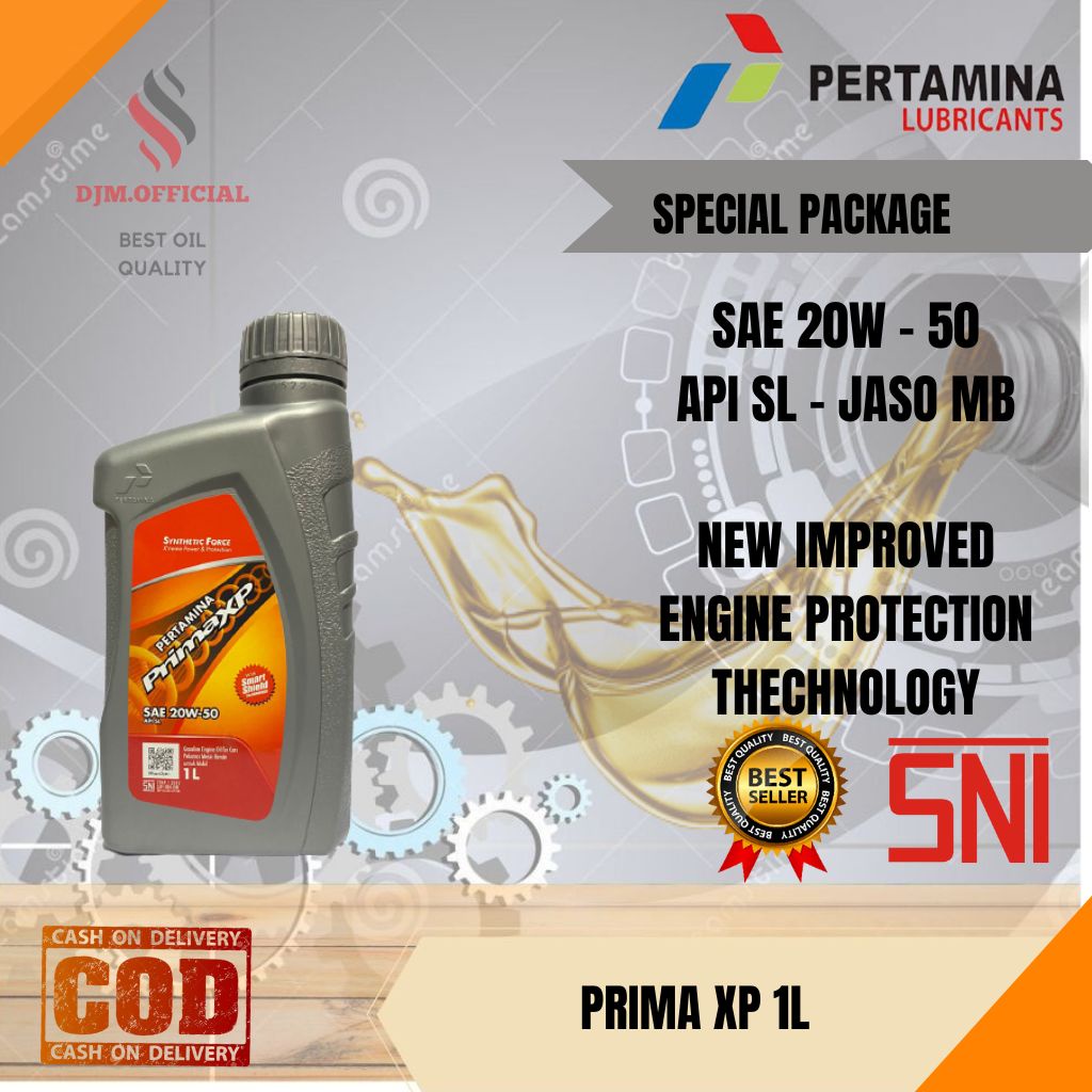 OLI OIL PERTAMINA PRIMA XP 1L SAE 20W-50 1LITER