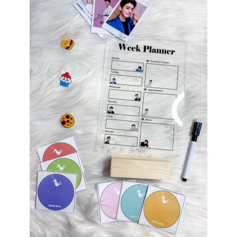 2021 AKRILIK PLANNER KIT | True Beauty Kit Suho Seojoon Seojun Start Up Dosan Jipyeong