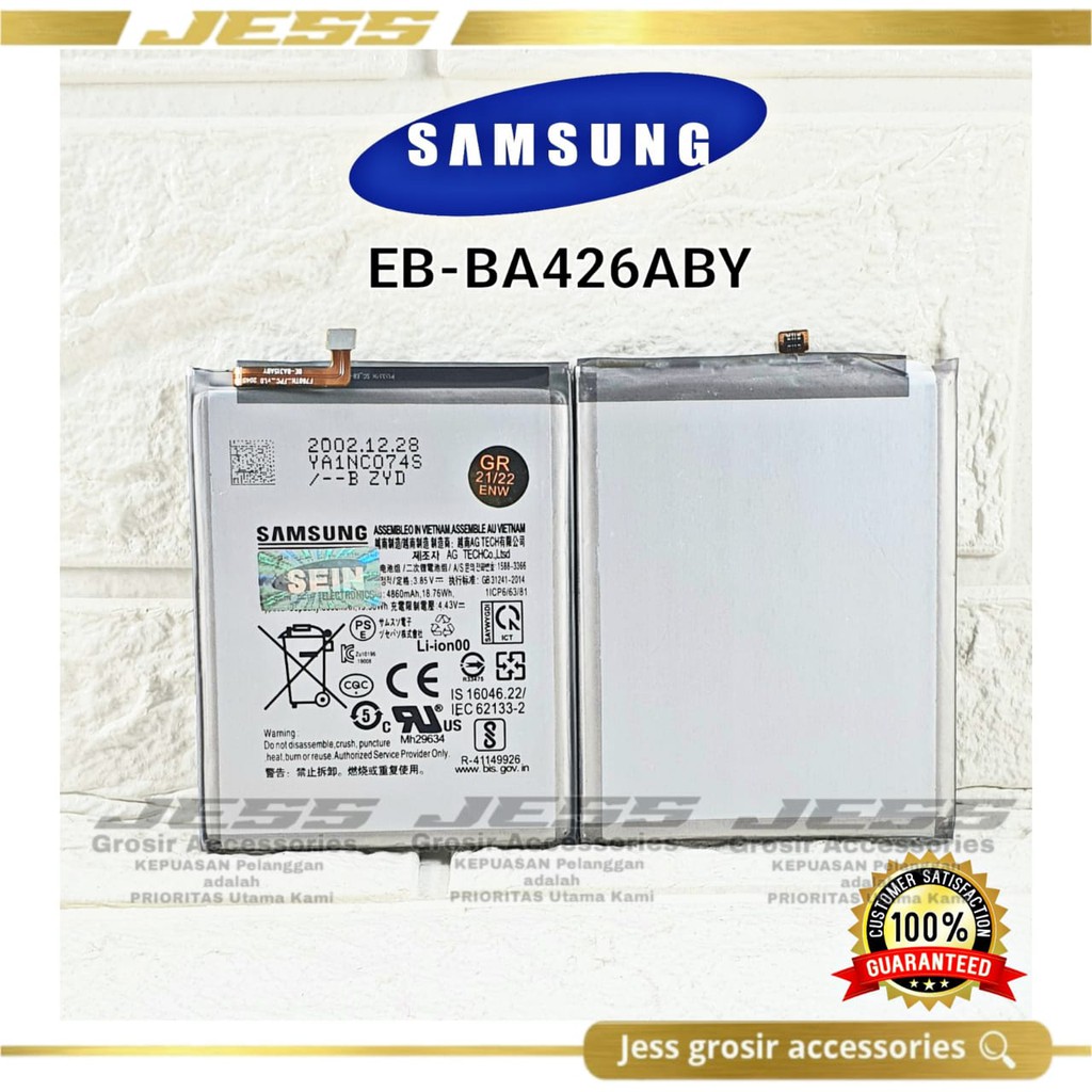 Baterai Original Samsung Galaxy A42 5G - A426 - A426B - SM-A426B Kode Battery EB-BA426ABY